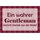 Schild Spruch "Wahrer Gentleman kommt niemals aus der Mode" 30 x 20 cm Blechschild