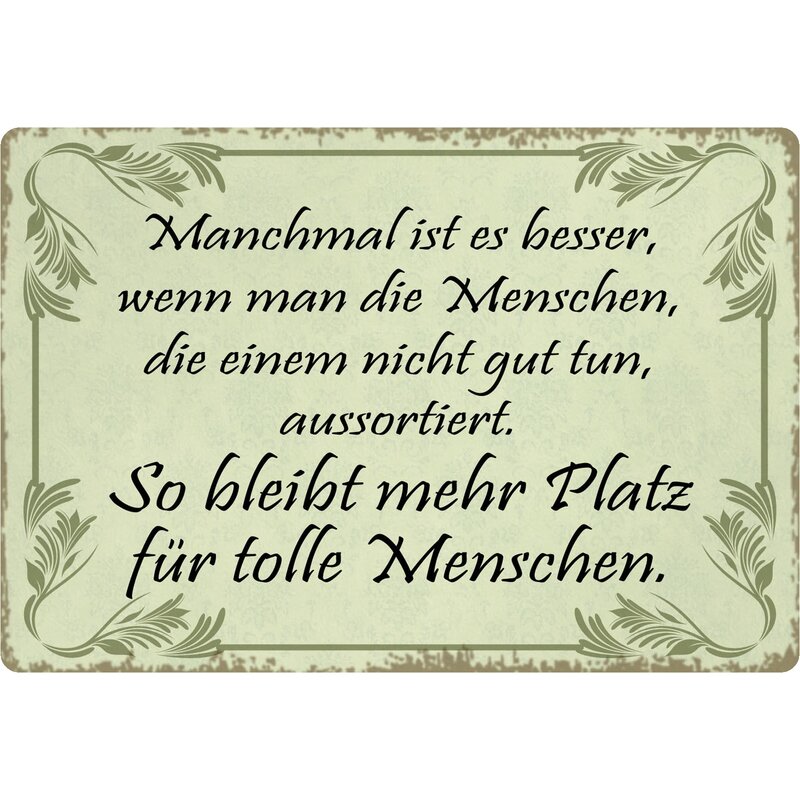 Sprüche die gut tun