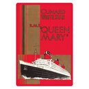 Schild Motiv "Cunard White Star Queen Mary" 20...