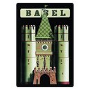 Schild Motiv "Basel Schweiz" 20 x 30 cm...