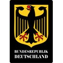 Schild Motiv "Bundesrepublik Deutschland" 20 x...