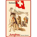 Schild Motiv "Jungfrau Bernese Oberland...