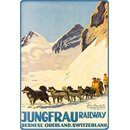 Schild Motiv "Jungfrau Railway Bernese Oberland...
