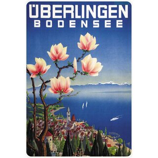 Schild Motiv "Überlingen Bodensee" 20 x 30 cm Blechschild