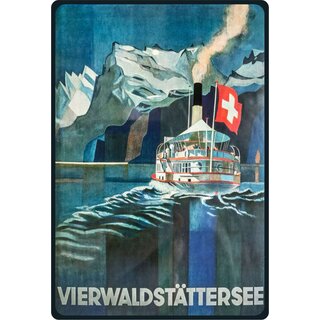 Schild Motiv "Vierwaldstättersee Schweiz" 20 x 30 cm Blechschild