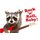 Schild Spruch "Rock n Roll Baby" 30 x 20 cm Blechschild