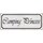 Schild Spruch "Camping Princess" 27 x 10 cm Blechschild