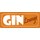 Schild Spruch "Gin Lounge" 27 x 10 cm Blechschild