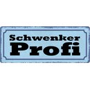 Schild Spruch "Schwenker Profi" 27 x 10 cm...