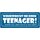 Schild Spruch "Widersprecht nie einem Teenager" 27 x 10 cm Blechschild