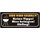 Schild Spruch "Hier wird gegrillt. Bier bringen." 27 x 10 cm Blechschild