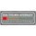 Schild Spruch "Gehaltsvolumen aufgebraucht" 27 x 10 cm Blechschild
