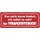 Schild Spruch "Was mich daran hindert ich selbst zu sein" 27 x 10 cm Blechschild