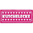 Schild Spruch "Kuschel Ecke" 27 x 10 cm...