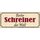 Schild Spruch "Bester Schreiner der Welt" 27 x 10 cm Blechschild