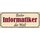 Schild Spruch "Bester Informatiker der Welt" 27 x 10 cm Blechschild