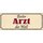 Schild Spruch "Bester Arzt der Welt" 27 x 10 cm Blechschild