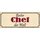 Schild Spruch "Bester Chef der Welt" 27 x 10 cm Blechschild