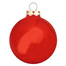 Thüringer Glasdesign Weihnachtskugeln Rot, 12 Stück/Set, ca. 4 cm