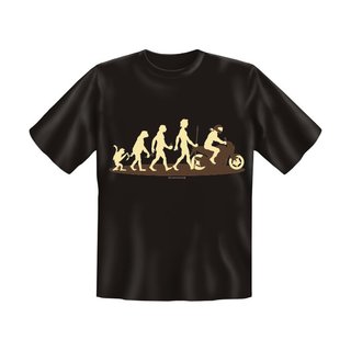 T-Shirt mit Motiv/Spruch Evo Motorrad Größe XL