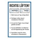 Hinweisschild Verhaltensregeln "Richtig...