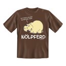 T-Shirt mit Motiv/Spruch "Nölpferd"...