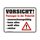 Blechschild mit Motiv/Spruch "Teenager"