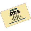 Schneidebrett mit Druckmotiv "Firma Opa GmbH"