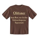 T-Shirt mit Motiv/Spruch Oldtimer Gebrauchssp. Größe XL