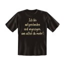 T-Shirt mit Motiv/Spruch aufgestanden Größe XL