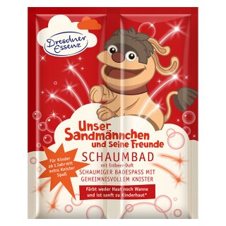 Dresdner Essenz Pflegebad Sandmännchen Erdbeer-Duft 45 g