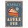 Blechschild "Homemade Apple Pie" 30 x 40 cm Dekoschild Kuchen