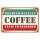 Blechschild "Premium Quality Coffee" 40 x 30 cm Dekoschild Premium Kaffee
