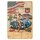 Blechschild "Car Travel trough America" 30 x 40 cm Pinup Schild Amerika