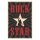 Blechschild "Rock Star" 30 x 40 cm Dekoschild Rockstar