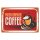 Blechschild "Coffee fresh brewed" 40 x 30 cm Dekoschild Kaffee