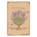 Blechschild "Trust in the Lord Lavender" 30 x...