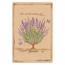 Blechschild "Trust in the Lord Lavender" 30 x...