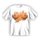 T-Shirt mit Motiv/Spruch Busen Größe XXL