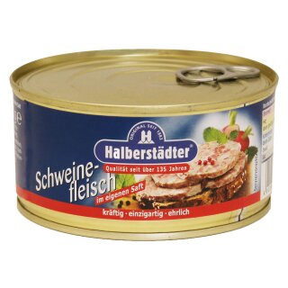 Halberstädter Schweinefleisch im eigenen Saft 300 g