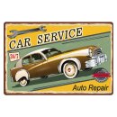 Blechschild "Car Service 24/7 Auto Repair" 40 x...