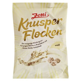 Zetti Knusperflocken 120 g weiße Schokolade