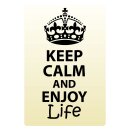 Blechschild "Keep Calm and enjoy Life" 30 x 40...