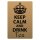 Blechschild "Keep Calm and drink tea" 30 x 40 cm Dekoschild Lebensweisheit