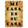 Blechschild "Mi casa es su casa" 30 x 40 cm Dekoschild Aphorismen