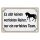 Blechschild "Es gibt keinen perfekten Reiter" 40 x 30 cm Dekoschild Pferdesport