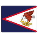 Blechschild "Flagge Amerikanisch-Samoa" 40 x 30...