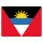 Blechschild "Flagge Antigua und Barbuda" 40 x 30 cm Dekoschild Nationalflaggen