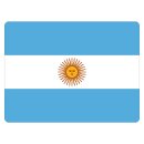 Blechschild "Flagge Argentinien" 40 x 30 cm...