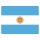 Blechschild "Flagge Argentinien" 40 x 30 cm Dekoschild Fahnen